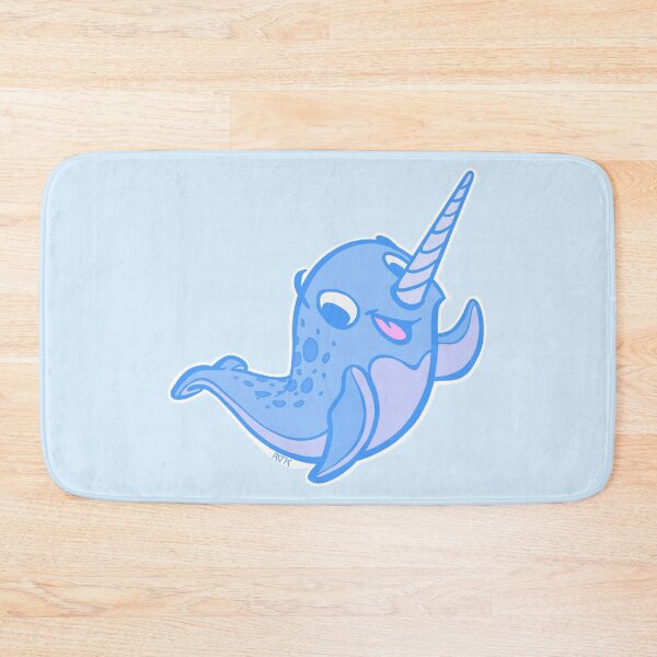 Item preview, Happy Little Ice Narwhal Waves Hi! designed and sold by RJKpoyp.