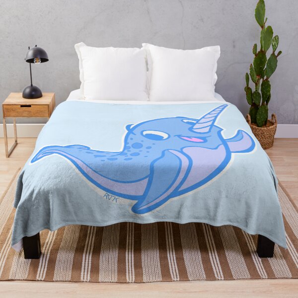 Item preview, Happy Little Ice Narwhal Waves Hi! designed and sold by RJKpoyp.