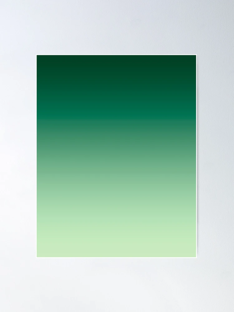 Green Ombre light green, bright green Poster for Sale by fuzzyfox