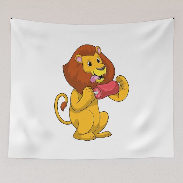Item preview, Lion with Meat designed and sold by Snabdesign84.