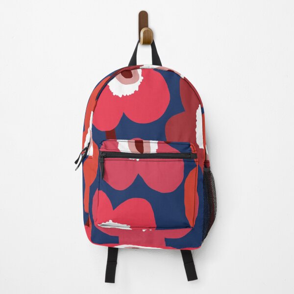Item preview, Trendy Scandinavian Garden in Blue and Burgundy designed and sold by Deutschic.