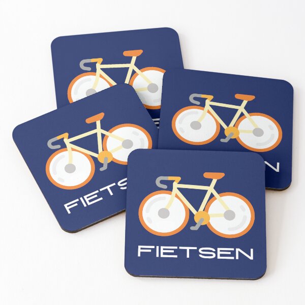 Item preview, ORANGE BICYCLE - FIETSEN designed and sold by LTM-tee.