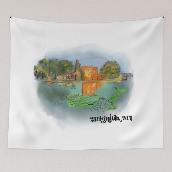 Item preview, The Mill Pond  designed and sold by Wndringnotlstco.