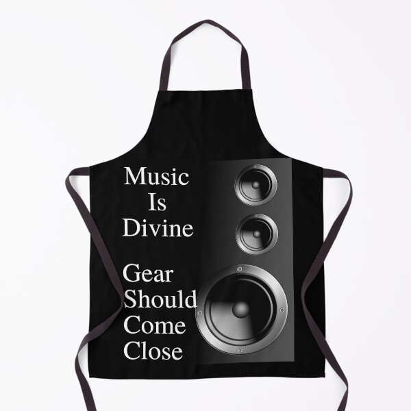 Item preview, Music Is Divine Gear Should Come Close 02 White Text designed and sold by TWMBDesigns.