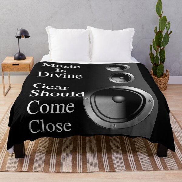 Item preview, Music Is Divine Gear Should Come Close 02 White Text designed and sold by TWMBDesigns.