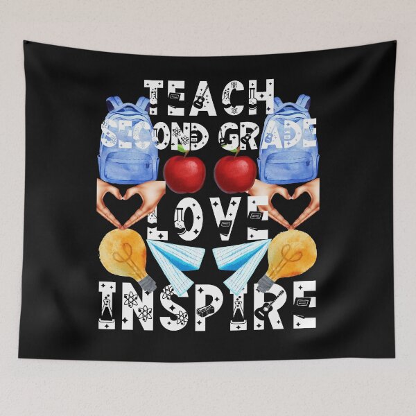 Item preview, teach second grade love inspire; the future of the world is in my classroom;teach love inspire designed and sold by movie-popcorn.