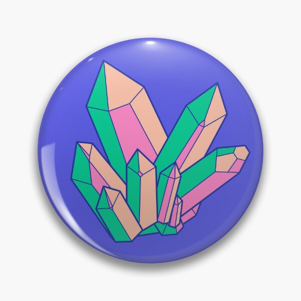 Item preview, Crystal Cluster Love Green, Pink, Peach designed and sold by Guided by Light Art.