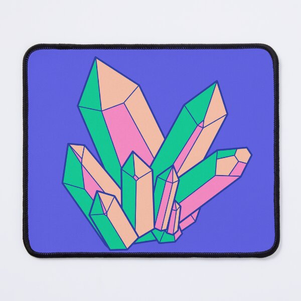 Item preview, Crystal Cluster Love Green, Pink, Peach designed and sold by Guided by Light Art.