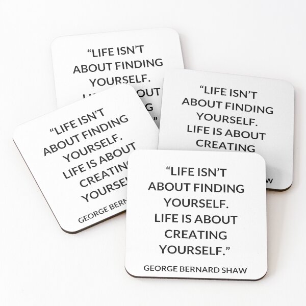 Item preview, LIFE IS NOT ABOUT FINDING YOURSELF designed and sold by Inspirationmotivation.