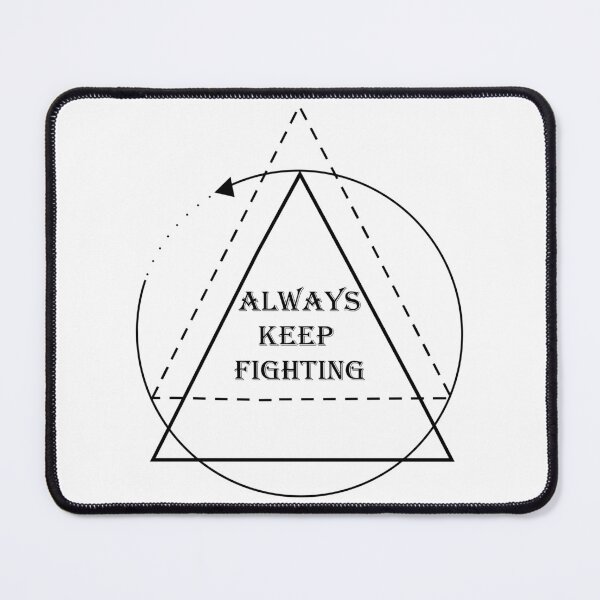 Item preview, always keep fighting designed and sold by StudentLuxLife.