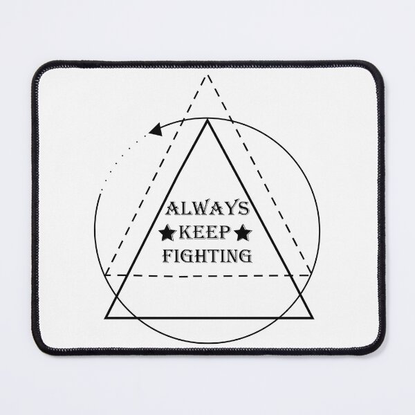 Item preview, always keep fighting designed and sold by StudentLuxLife.