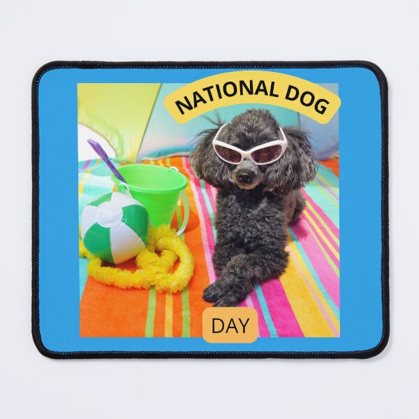 Item preview, NATIONAL DOG DAY 26TH AUGUST 2022 designed and sold by VividThreadsDesignStudio.