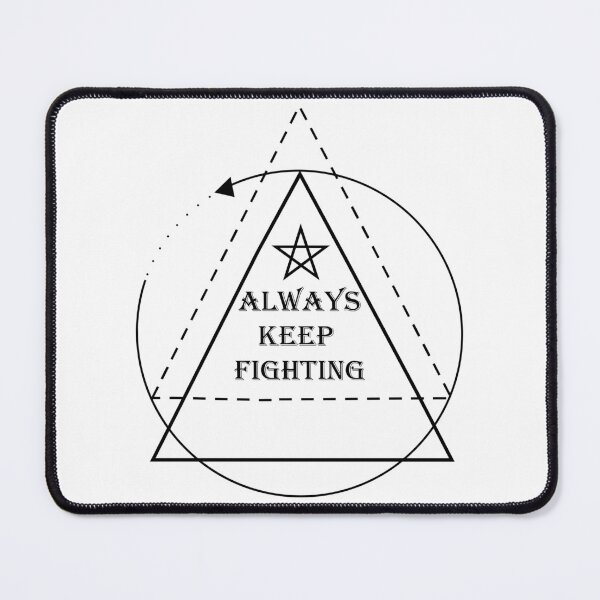 Item preview, always keep fighting designed and sold by StudentLuxLife.