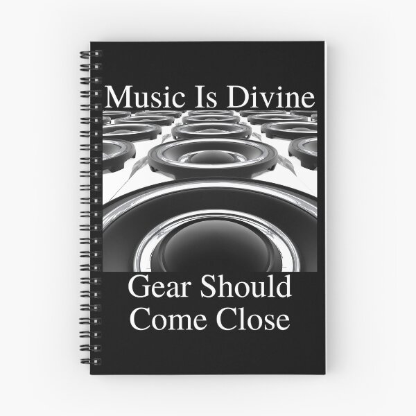 Item preview, Music Is Divine Gear Should Come Close 03 White Text designed and sold by TWMBDesigns.