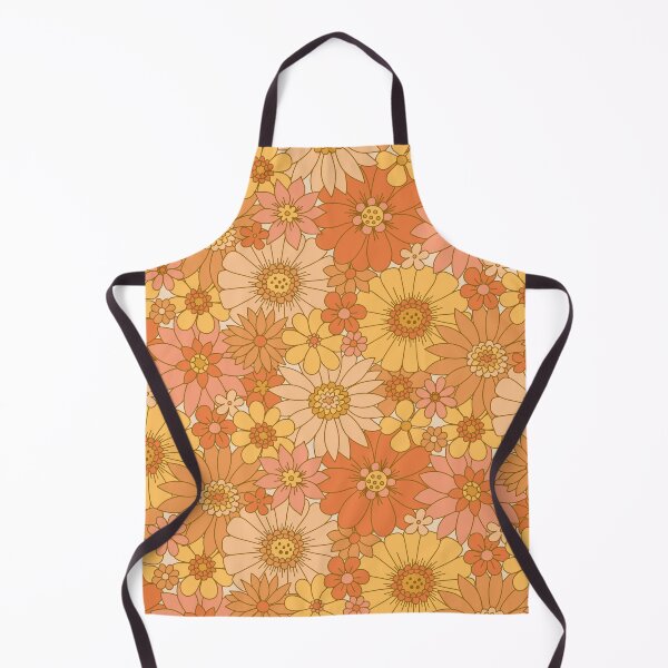 Item preview, 70s Retro Daisy Floral designed and sold by latheandquill.