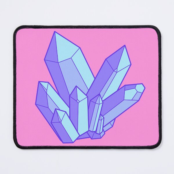 Item preview, Crystal Cluster Love Purple on Pink designed and sold by Guided by Light Art.