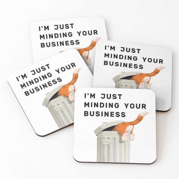 Item preview, Just Minding Your Business designed and sold by NameThatShirt.