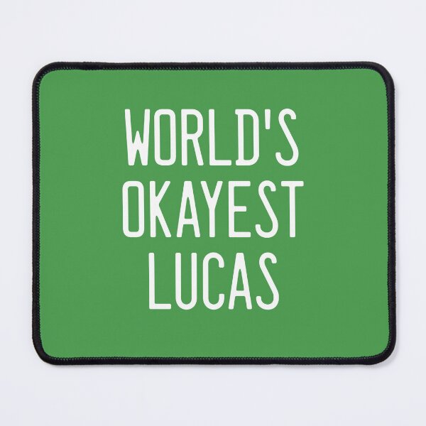 Item preview, World's Okayest Lucas designed and sold by TimespunThreads.