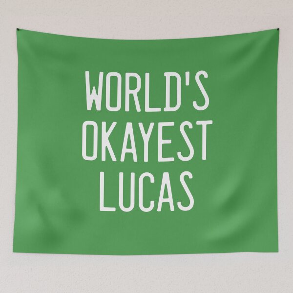 Item preview, World's Okayest Lucas designed and sold by TimespunThreads.