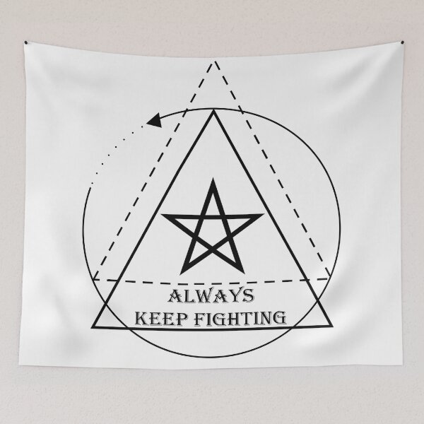 Item preview, always keep fighting designed and sold by StudentLuxLife.