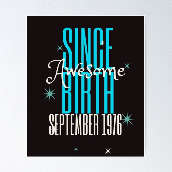 Item preview, September 1976  Awesome Since Birth designed and sold by MimKee.