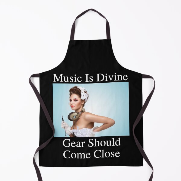 Item preview, Music Is Divine Gear Should Come Close 04 White Text designed and sold by TWMBDesigns.