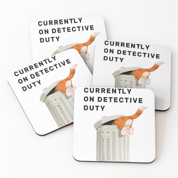 Item preview, Currently On Detective Duty designed and sold by NameThatShirt.