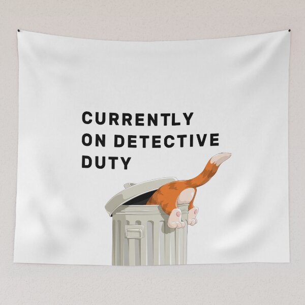 Item preview, Currently On Detective Duty designed and sold by NameThatShirt.