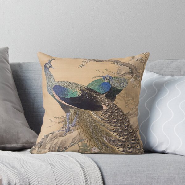 Item preview, A Pair of Peacocks Ohara Koson Beautiful Japanese Art designed and sold by Yumede.