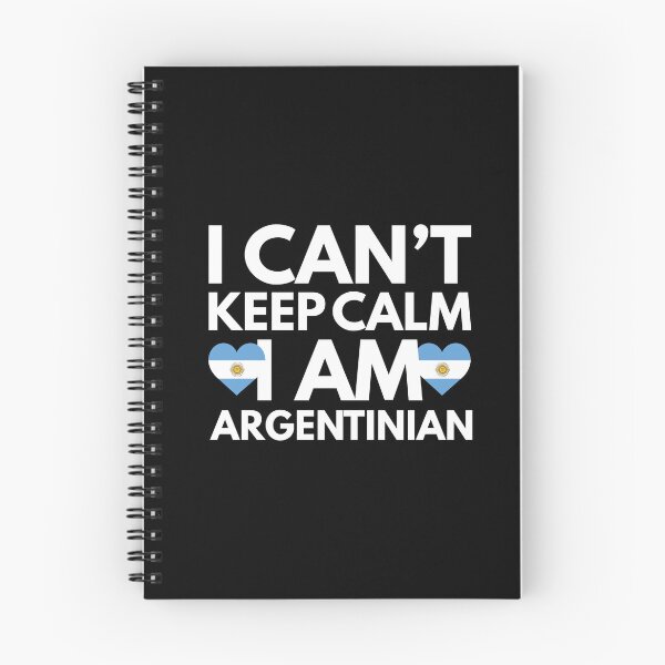 Artikelvorschau, Ich kann nicht ruhig bleiben, ich bin Argentinier aus Argentinien. entworfen und verkauft von HelloFromAja.