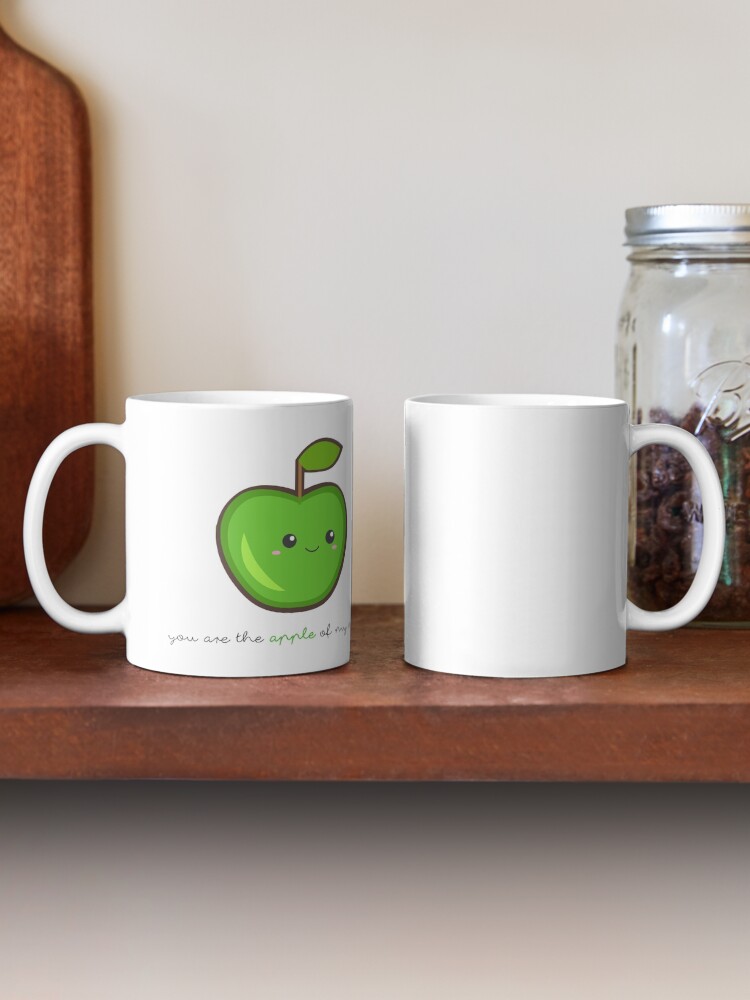 Alternate view of Fruit Puns - You are the apple of my eye Mug