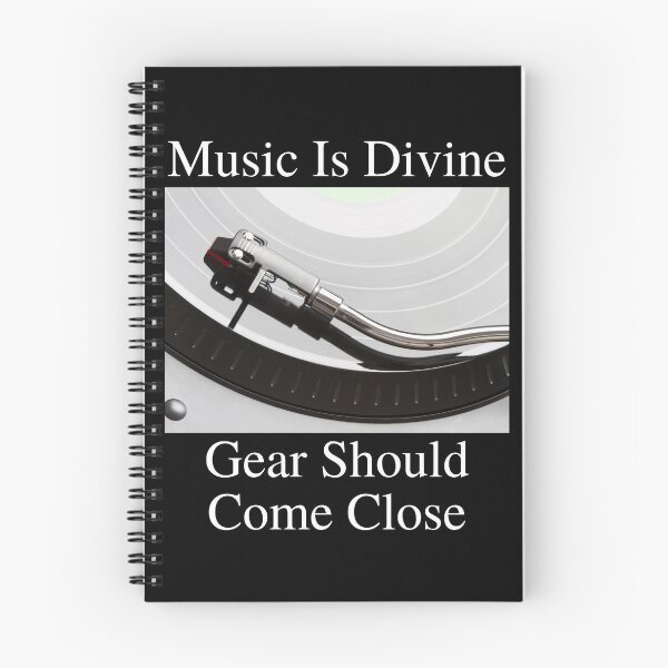 Item preview, Music Is Divine Gear Should Come Close 06 White Text designed and sold by TWMBDesigns.