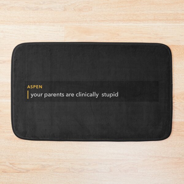 Item preview, "Your parents are clinically stupid" designed and sold by Moth Hawke Designs.
