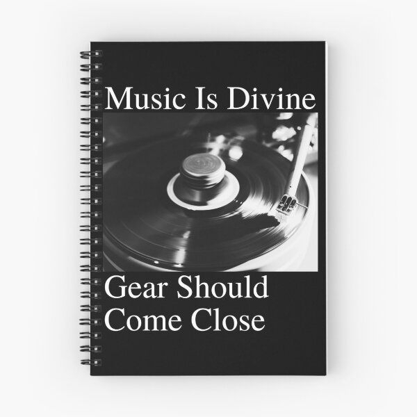 Item preview, Music Is Divine Gear Should Come Close 07 White Text designed and sold by TWMBDesigns.