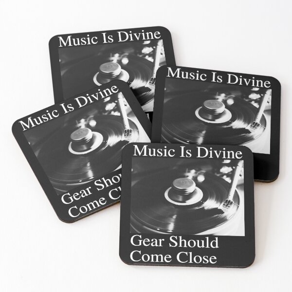 Item preview, Music Is Divine Gear Should Come Close 07 White Text designed and sold by TWMBDesigns.