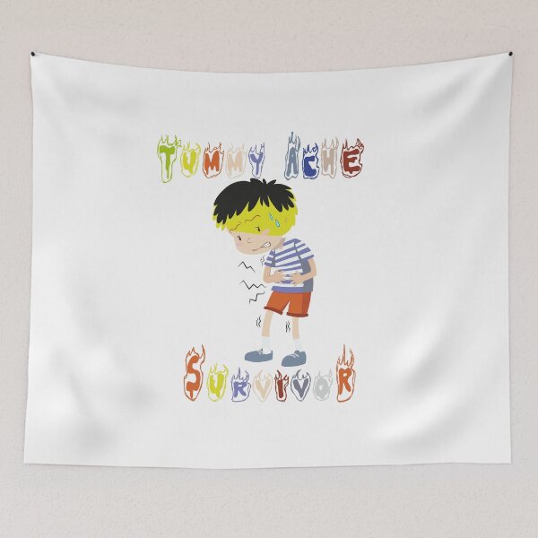 Item preview, Tummy Ache Survivor Stomachache IBS Funny Women Long Sleeve  designed and sold by Yassineznaguy.