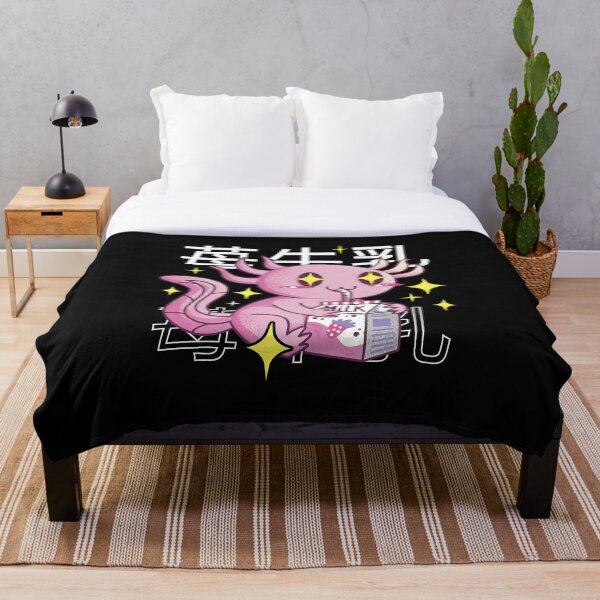 Item preview, Anime Axolotl Drinking Strawberry Milk Anime Gift Girls Teens designed and sold by Countrysmart.