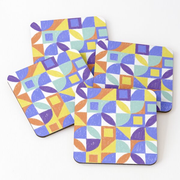 Item preview, Geometric colorful pattern  designed and sold by Aysa Galaxy.