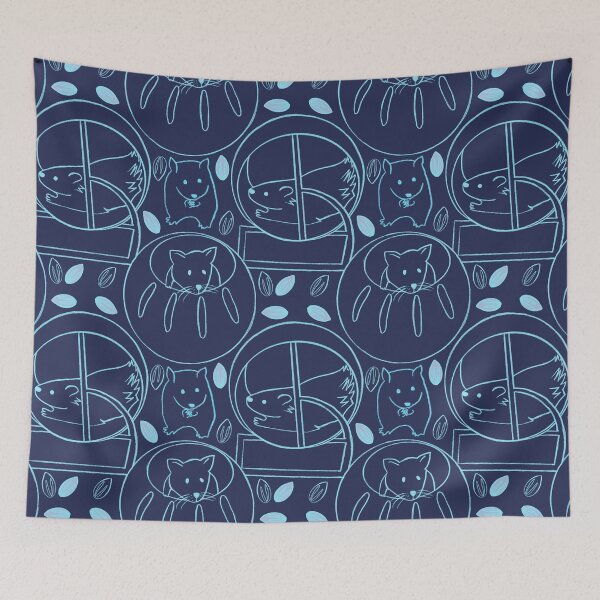 Item preview, Hamster Wheel Design - Blue designed and sold by Booneb.