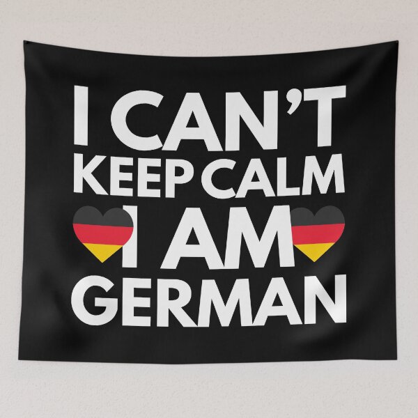 Item preview, I Cant Keep Calm, I am German from Germany designed and sold by HelloFromAja.