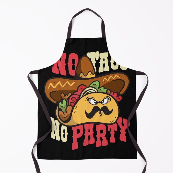 Item preview, No Taco No Party Angry Taco Emergency Funny Mexican Food designed and sold by Countrysmart.