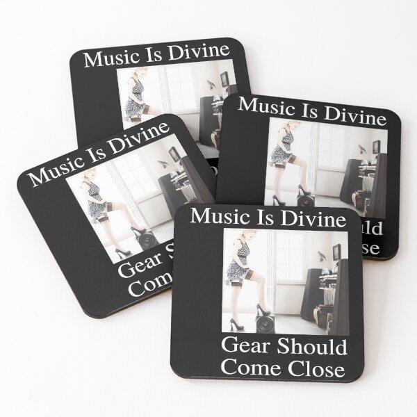 Item preview, Music Is Divine Gear Should Come Close 08 White Text designed and sold by TWMBDesigns.