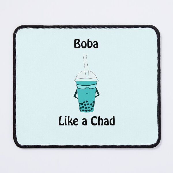 Item preview, Boba like a Chad designed and sold by TheFoxyWolfShop.