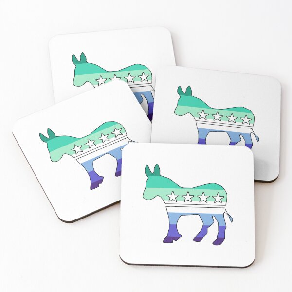 Item preview, Gay Men's Pride Democratic Donkey designed and sold by iudems.