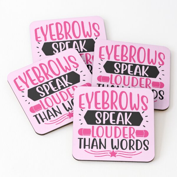 Item preview, Eyebrows Speak Louder Than Words designed and sold by Organized Chaos Designs.