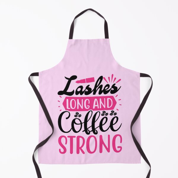 Item preview, Lashes Long And Coffee Strong designed and sold by Organized Chaos Designs.