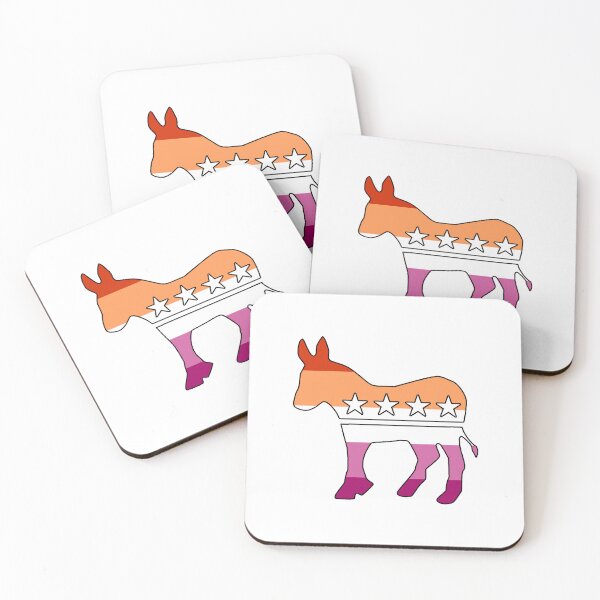 Item preview, Lesbian Pride Democratic Donkey designed and sold by iudems.