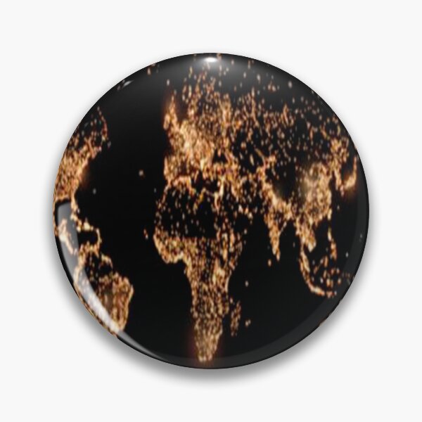 Item preview, Colorful Vector Design for fire works world map on black background75 designed and sold by AnadAA.