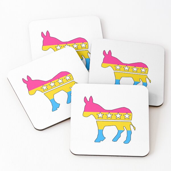 Item preview, Pansexual Pride Democratic Donkey designed and sold by iudems.