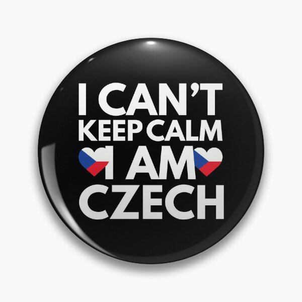 Item preview, I Cant Keep Calm, I am Czech from Czech Republic  designed and sold by HelloFromAja.